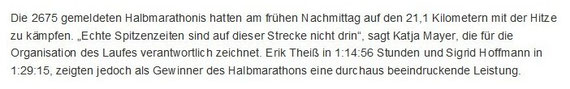 aus einer Online-Meldung der Nürnberger Nachrichten vom 03.10.2010