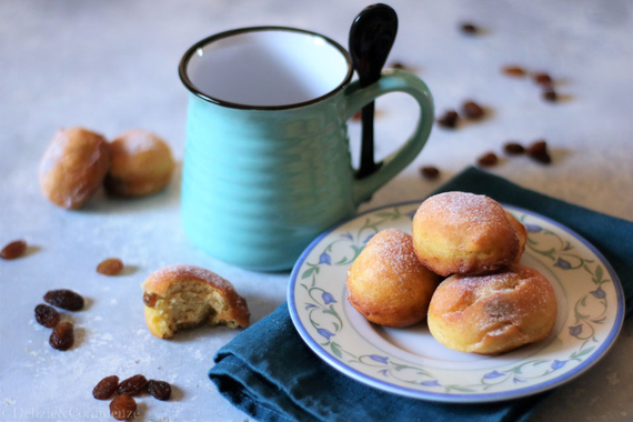 Ástarpungar Frittelle islandesi dolce Islanda uva sultanina 