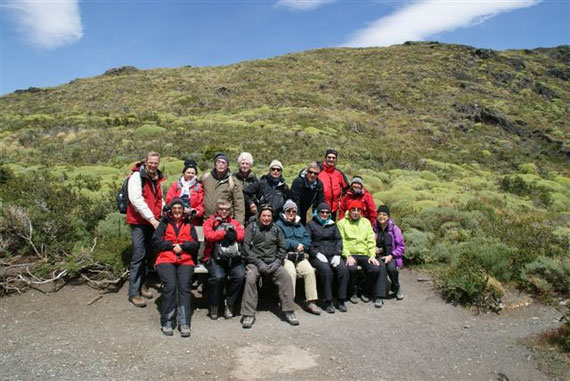 Torres del Paine-Nationalpark  Gruppenbild