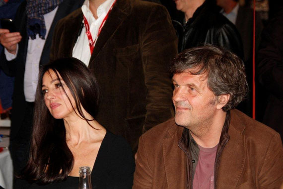 Monica BELLUCCI et Emir KUSTURICA - Festival Lumière 2012  © Anik COUBLE