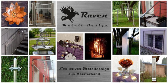 Raven Metall Design e. U. - Schlosserei und Maschinenhandel - Exklusives Metalldesign aus Meisterhand - Meisterbetrieb - Bezirk Perg - Oberösterreich