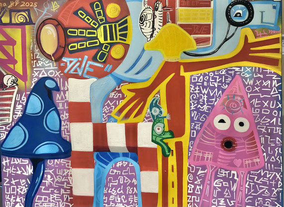 Diver 80 x 60 Acryl