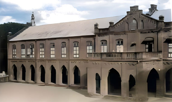 St. Vincent's High School, Poona. Image rendered by Anthony Zois.