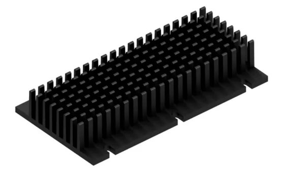 SK DC 7 1 117 SA Full Brick DC/DCコンバータ用ヒートシンク