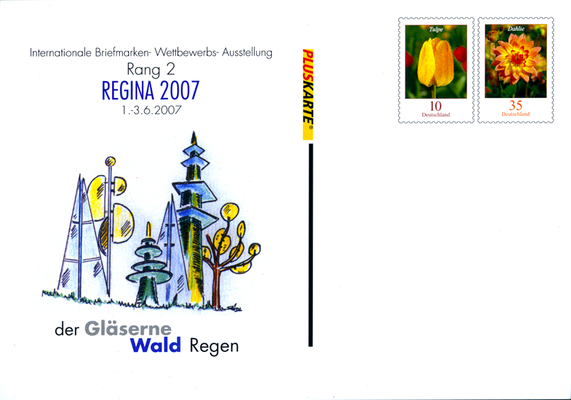 REGINA REGENIA 2007 stamp exhibition