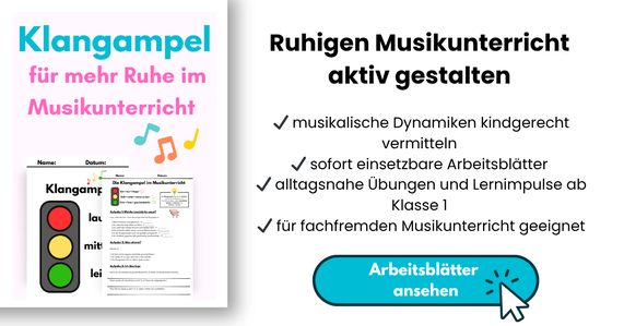 Arbeitsblätter mit Klangampel für den Grundschul-Musikunterricht