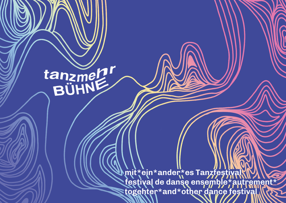 Plakat Tanzmehr Bühne Festival 2023