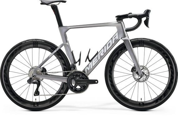 Merida Reacto 8000 - gunmetal grey/ silver