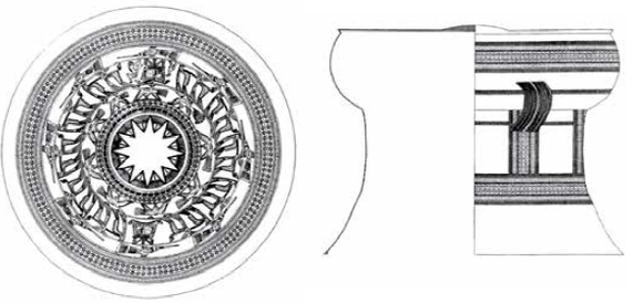 Fig. 5. Ongbah cave drum (no. 86) schema (D67/H54 cm)