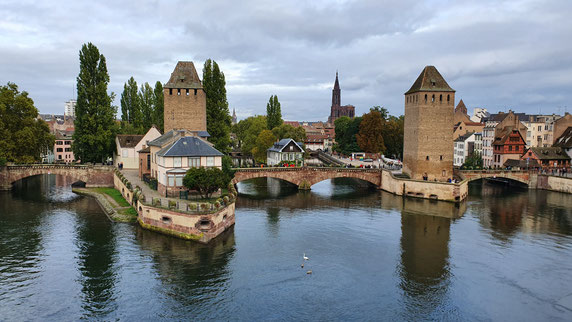Vauban Staudamm, Straßburg, Frankreich