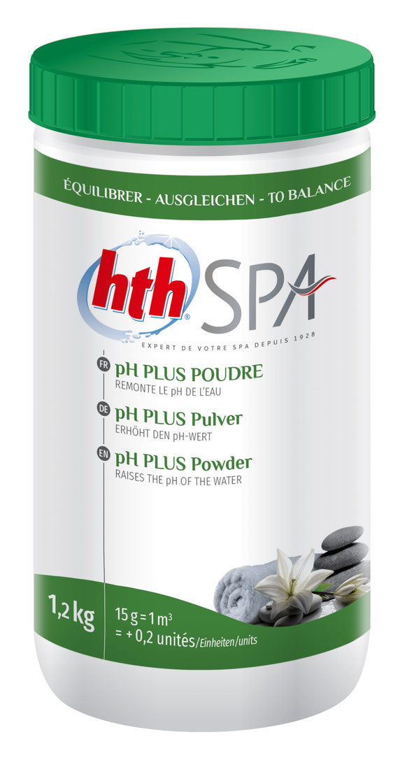 HTH Spa pH-Plus Pulver Whirlpoolchemie