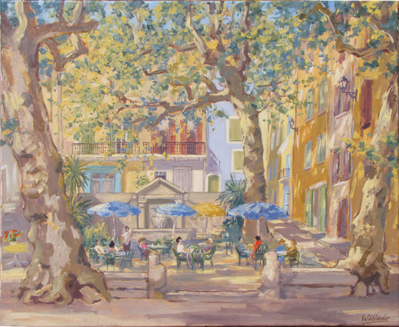 Tony Wahlander (Tony Wåhlander) artiste peintre en Provence 