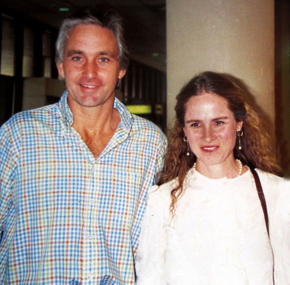 Mardi with her husband Dennis McCabe