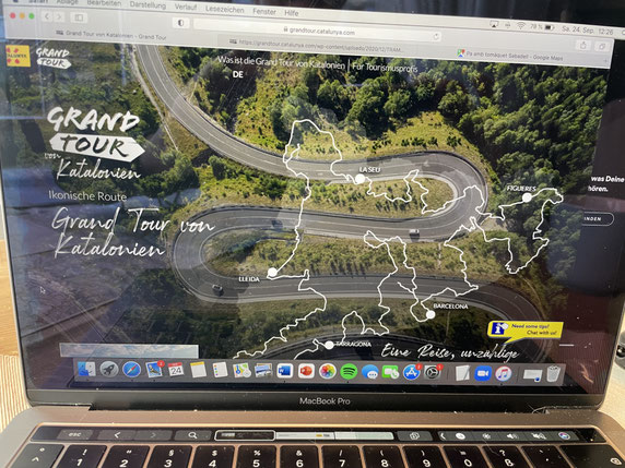 "Grand Tour von Katalonien"-  ausgearbeitete Route mit Highlights