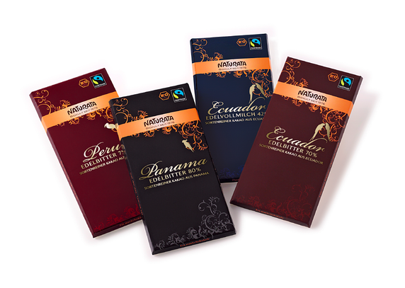 NATURATA - Schokolade - Premium -Edelschokolade - Relaunch - Design - Packaging - DesignKis - 2009 - Verpackung