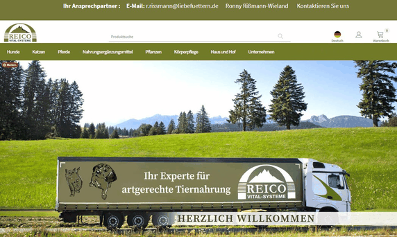 Willkommen im neuen Reico Online Shop