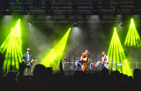 Partyband DESPERADO auf der Hauptbühne der 28.Offenbacher Woche 