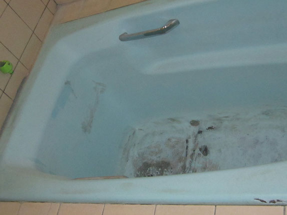 諦めていたバスタブ