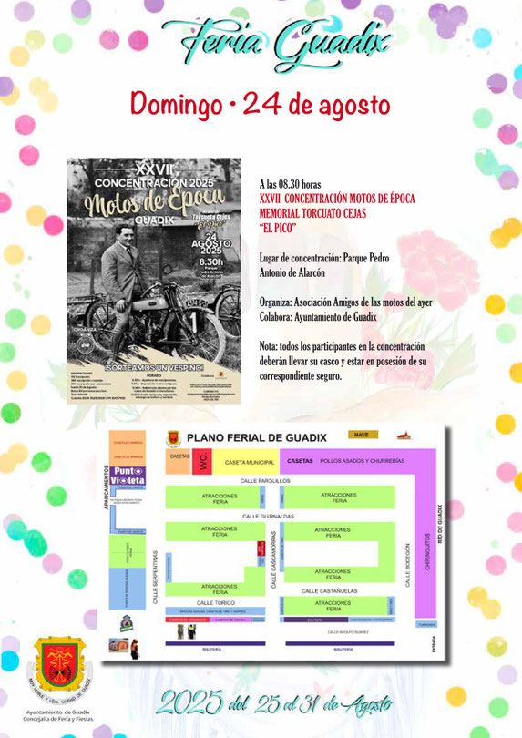 Programa del Mercado Medieval y Feria de Guadix