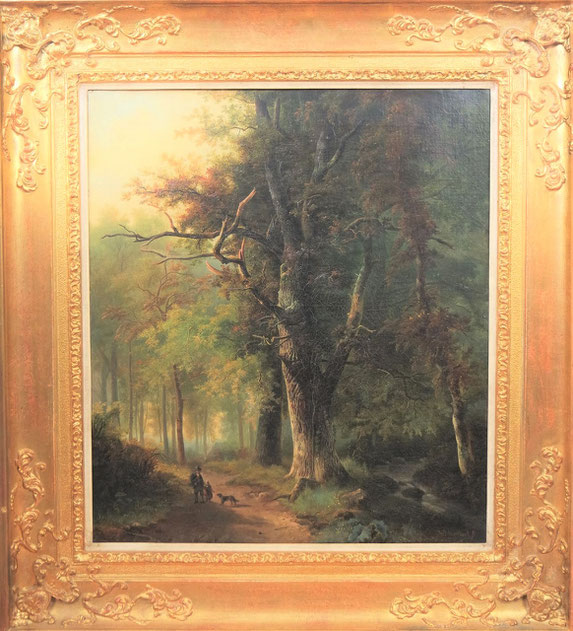 te_koop_aangeboden_een_schilderij_van_de_nederlandse_kunstschilder_barend_hendrik_koekkoek_1849-1909