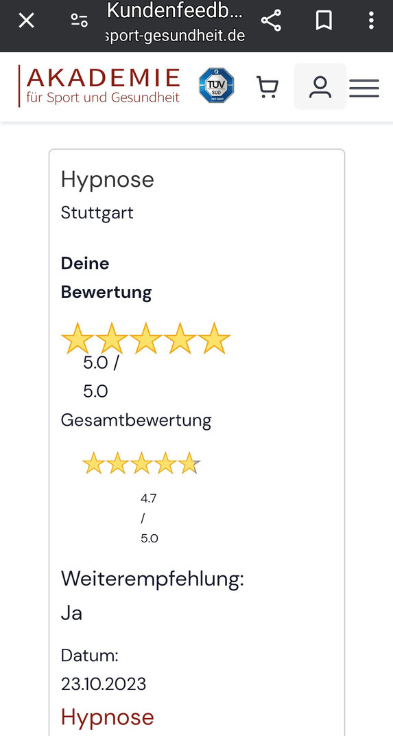 Feedbacks der Teilnehmern