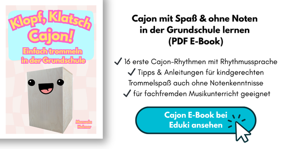 Cajon Grundschule Anleitung E-Book