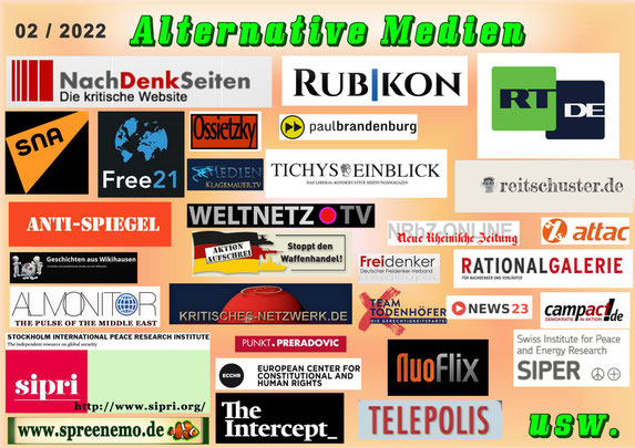 Presseblick Nicht-Main-Stream-Medien