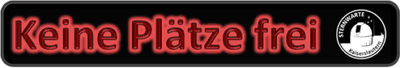 Keine Plätze frei