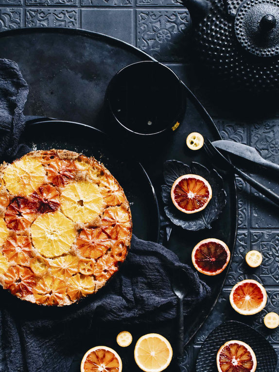 UPSIDE-DOWN ORANGENKUCHEN