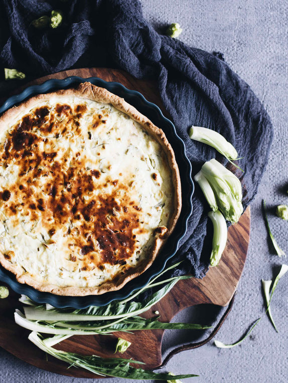 LACHSTARTE MIT PUNTARELLE