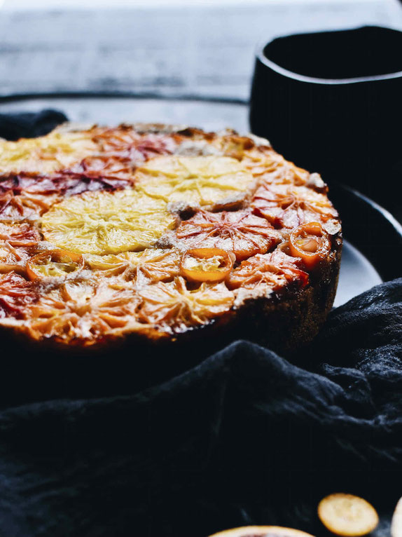 UPSIDE-DOWN ORANGENKUCHEN