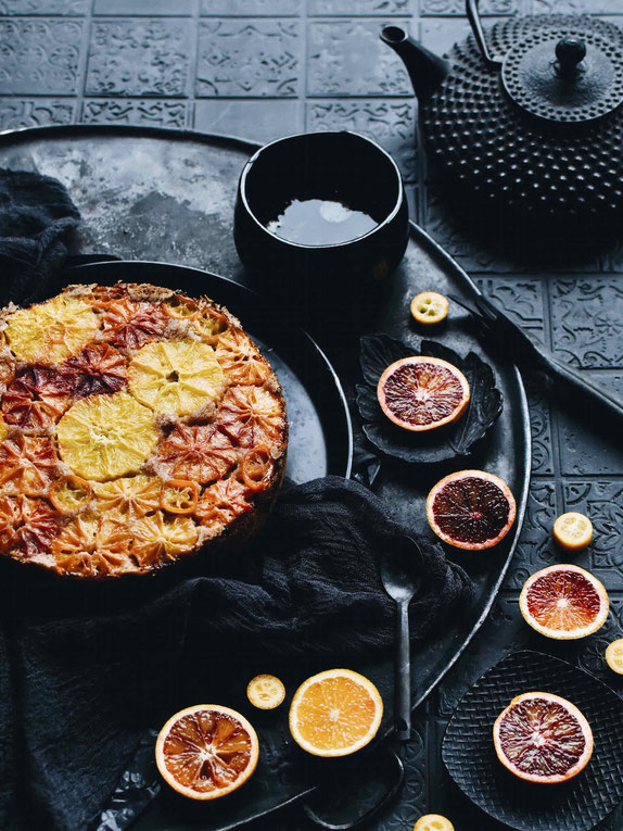 UPSIDE-DOWN ORANGENKUCHEN