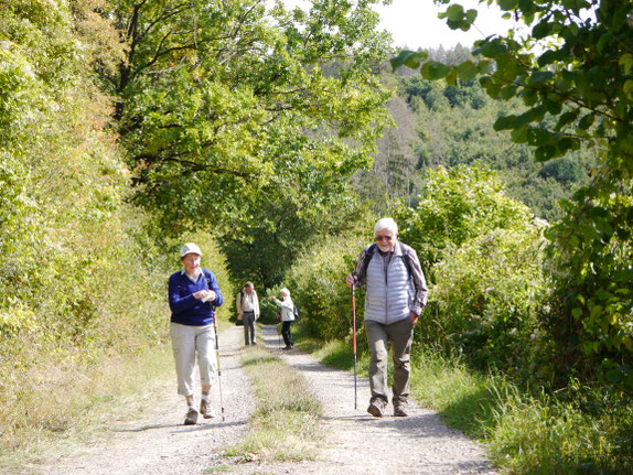 Mitte September 2020: "Körper,Geist & Seele lüften" Vier WanderTage rund ums QuäkerHaus. Tolles Wetter, neun tolle Leute, super Stimmung, tiefe Gespräche