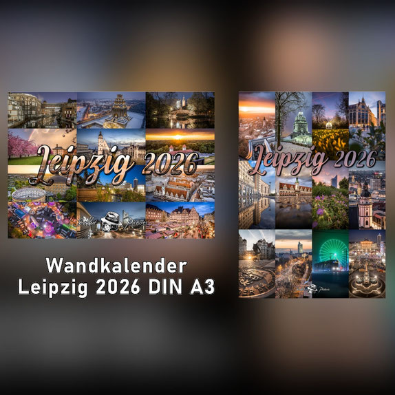 Leipzig Kalender 2025 Deckblatt Querformat