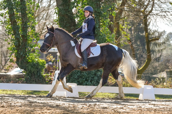 CCE Poney E2 à Tartas en janvier 2019 pour Fakir Unhaikoa
