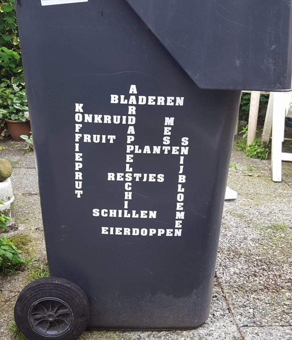 Container sticker