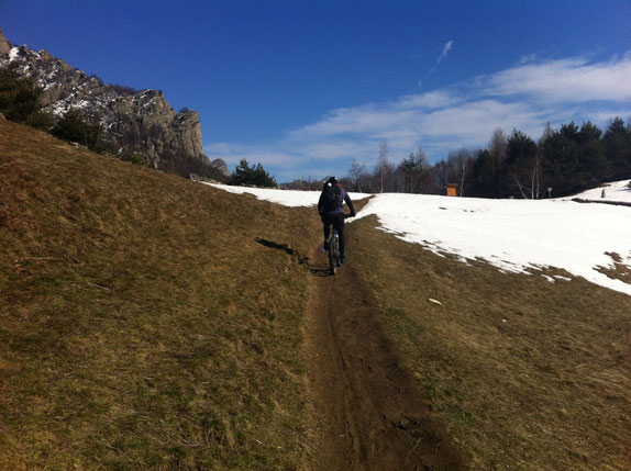 sul colle Ciardonet le fatiche terminano