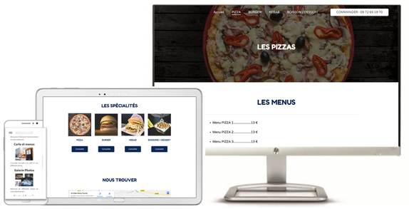 création site web pour restaurant