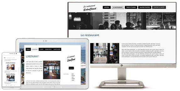 création site web pour restaurant