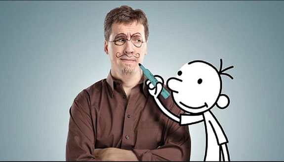 Jeff Kinney, auteur Het leven van een loser