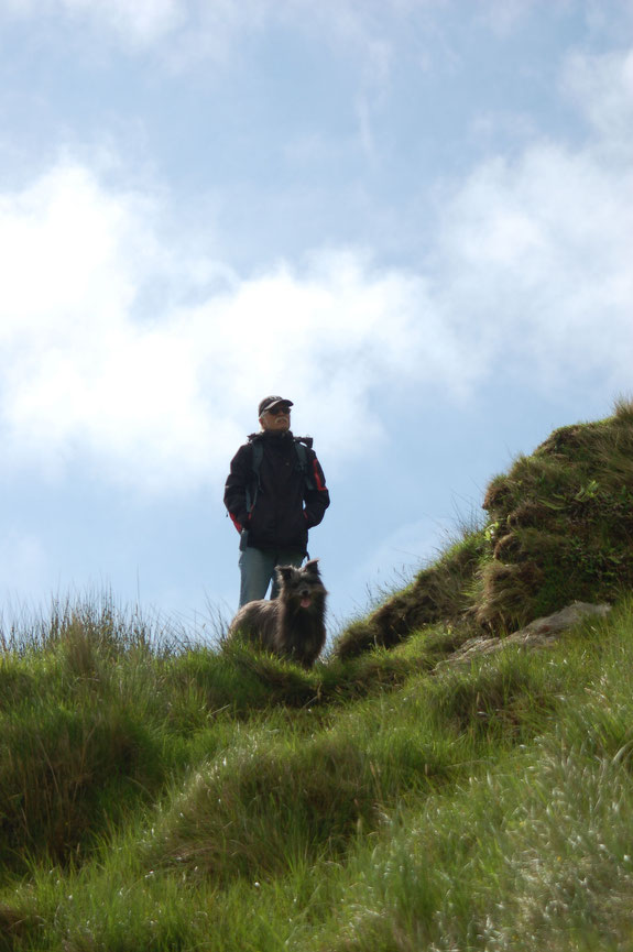 Aufstieg zum Croaghaun / Achill Head