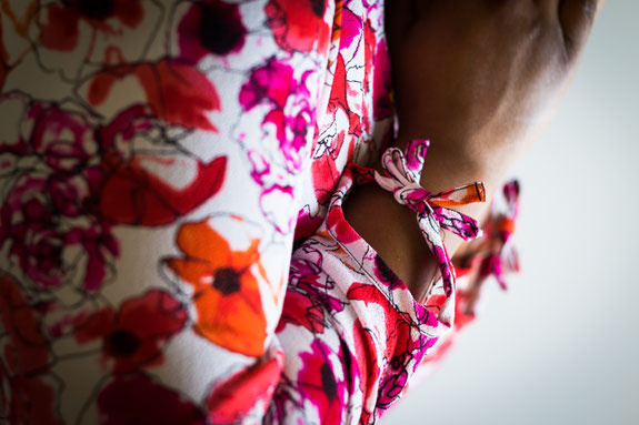 Blouse idylle, atelier scammit danse des aiguilles