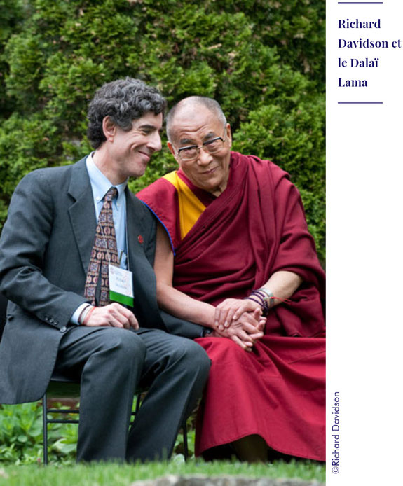 Richard Davidson et le Dalaï Lama