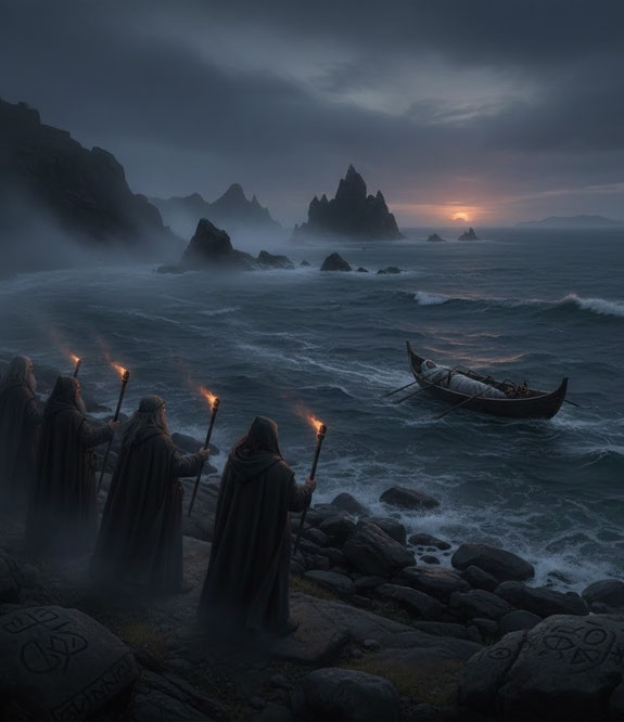 Bretonische Sagen und Legenden, Baie des Trépassés, die Bucht der Verstorbenen