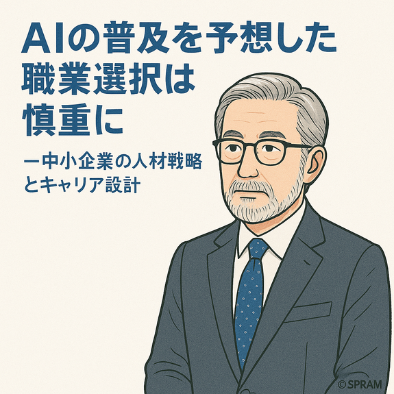 AIの普及を予想した職業選択は慎重に―中小企業の人材戦略とキャリア設計
