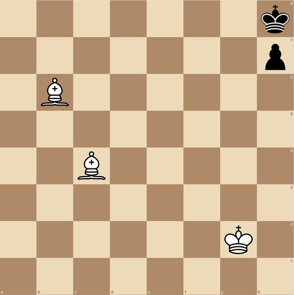 チェス　一手詰　練馬チェス教室　ダブルビショップ
