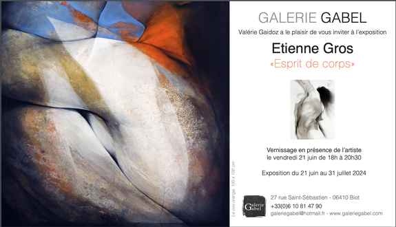 Etienne gros, tableaux, peintures de corps en couleur, corps en fumées