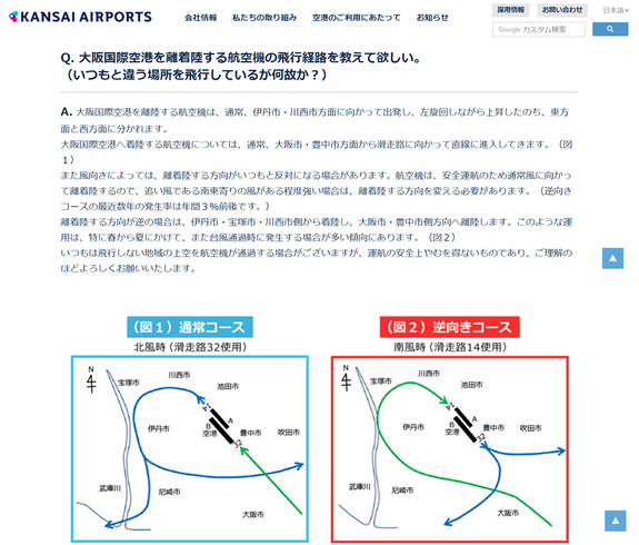 関西エアポート　よくある質問と回答