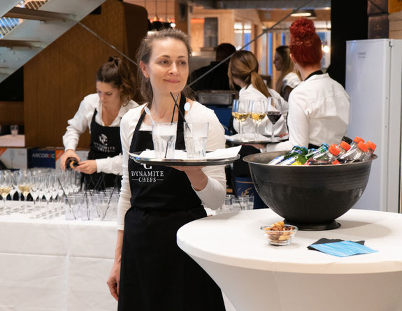 Corporate Event Catering Zürich Tischdekoration Service