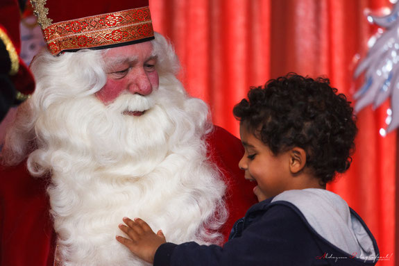 Sinterklaas op bezoek bij Toyota Material Handling Nederland